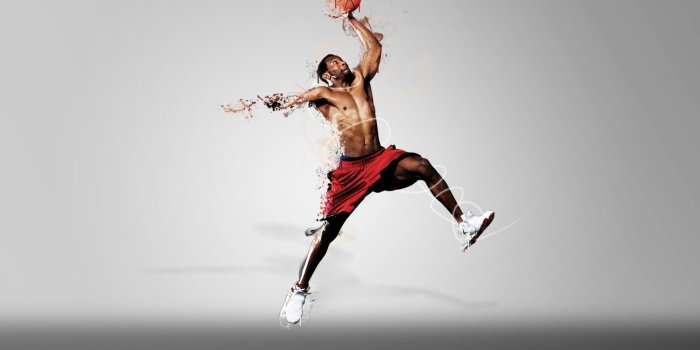 1920x1080 Jump Basketball Sport Wallpaper HD Free Deskto #4752 Wallpaper