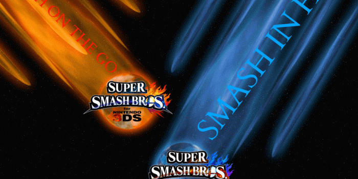 1024x768 Super smash bros logo wallpaper