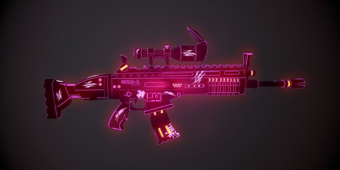 1920x1080 ArtStation - Fortnite - 3 Skins for Scar-L (Fan Art) (GAME WEAPON