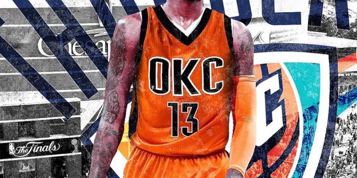 1080x1080 Paul George Oklahoma City Thunder Wallpapers