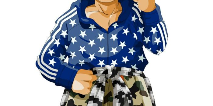 1318x2464 Bape x DBZ | art | Dragon ball z, Dragon ball gt, Dragon ball