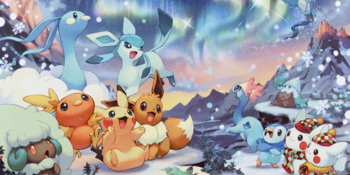 1920x1080 68+ Pokemon Christmas Wallpapers on WallpaperPlay