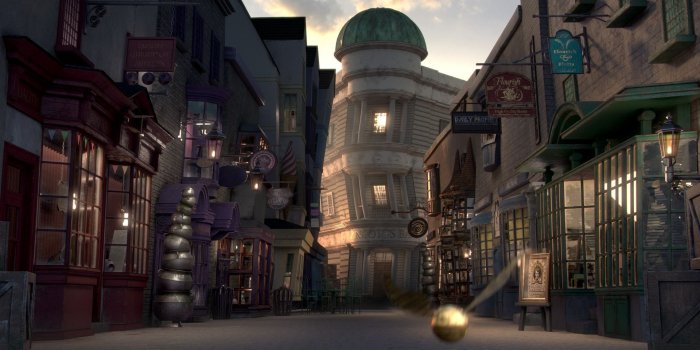1920x1080 Diagon Alley Wallpapers