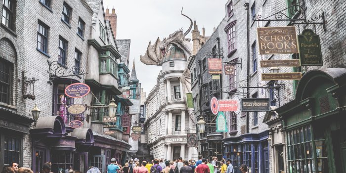 5411x3607 diagon alley harry potter set free image | Peakpx