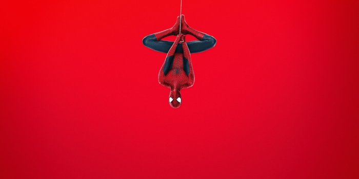 1920x1080 Spider Man (Red Background) ❤ 4K HD Desktop Wallpaper for 4K Ultra