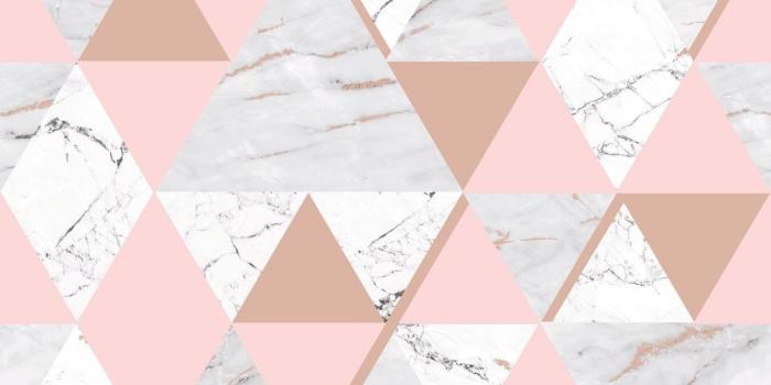 1000x1000 House of Alice Onyx Marble Metallic Wallpaper Soft Pink, Rose Gold (H980567)