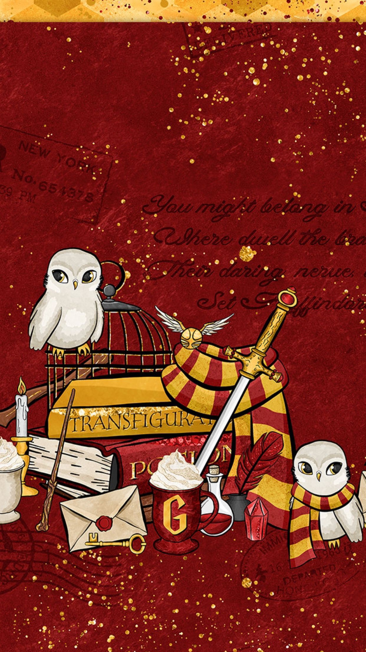1242x2208 80+ Gryffindor Wallpapers on WallpaperPlay