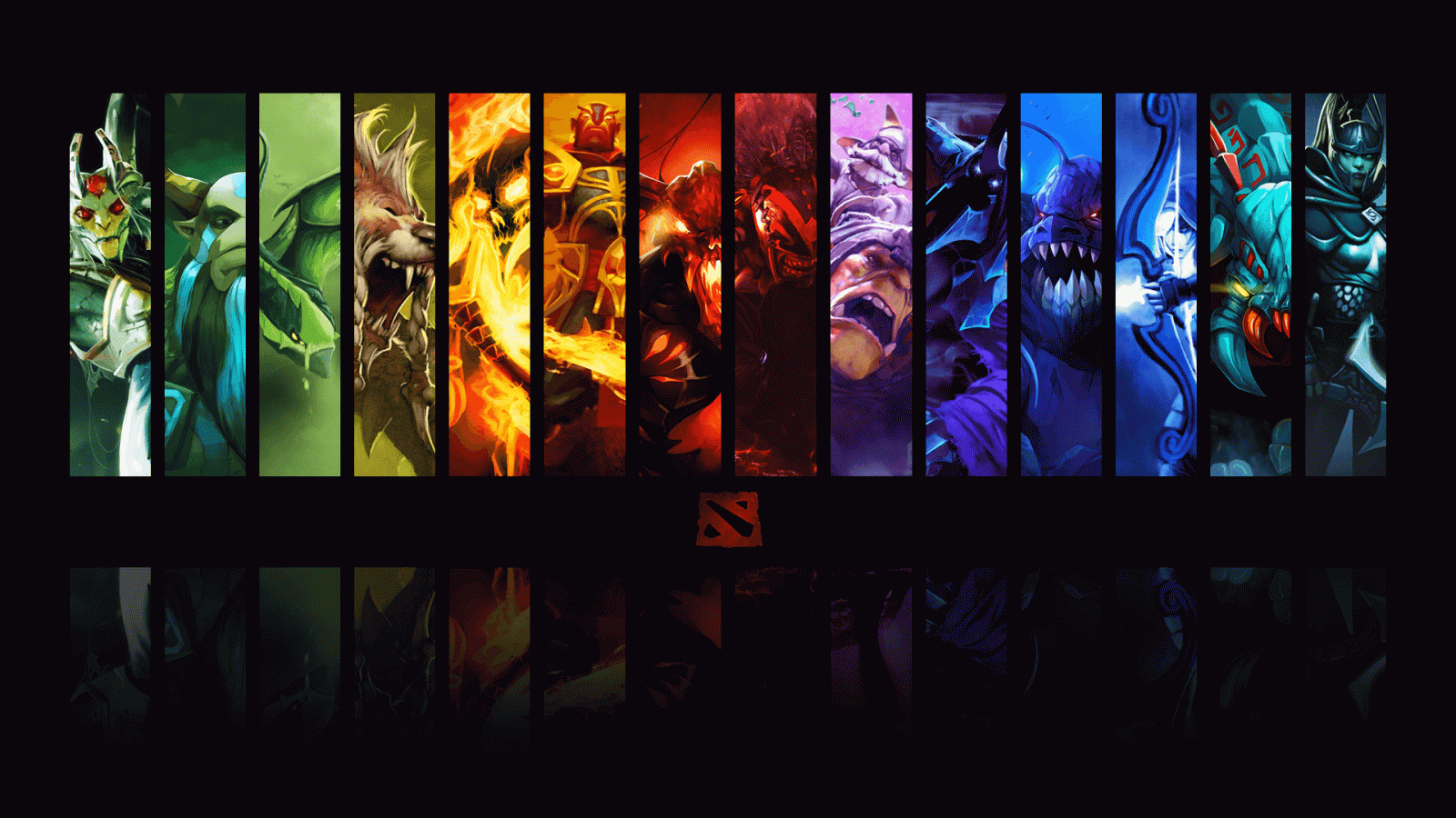 1920x1080 DotA 2 Hero Wallpaper v2: Carries only! [1920x1080] with more