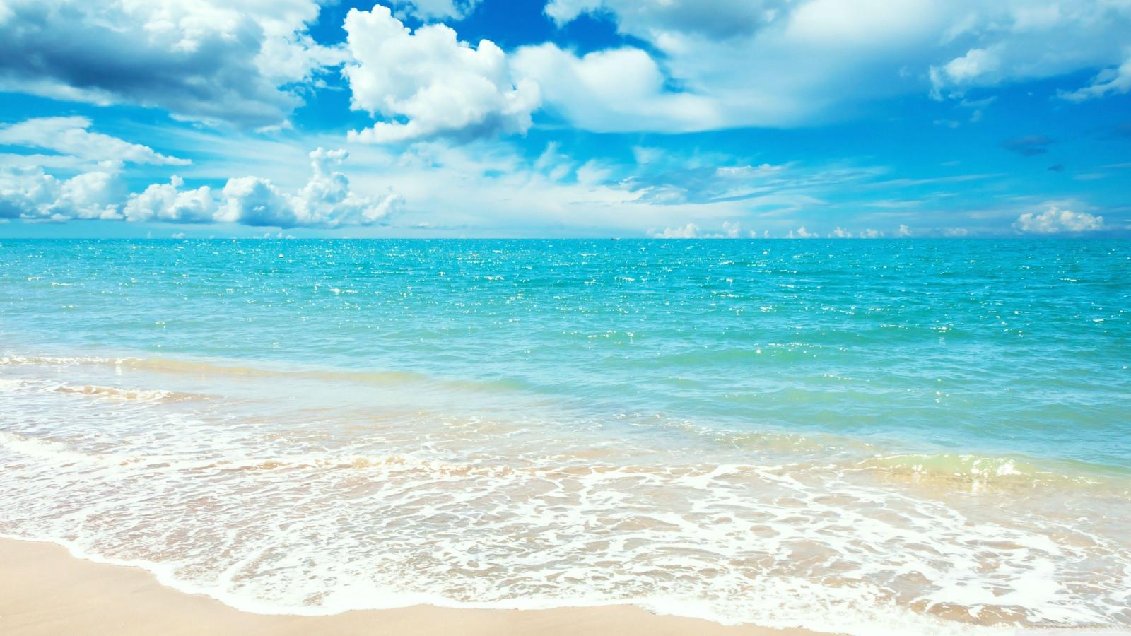 3840x2160 65+ Sunny Ocean Wallpapers - Download at WallpaperBro