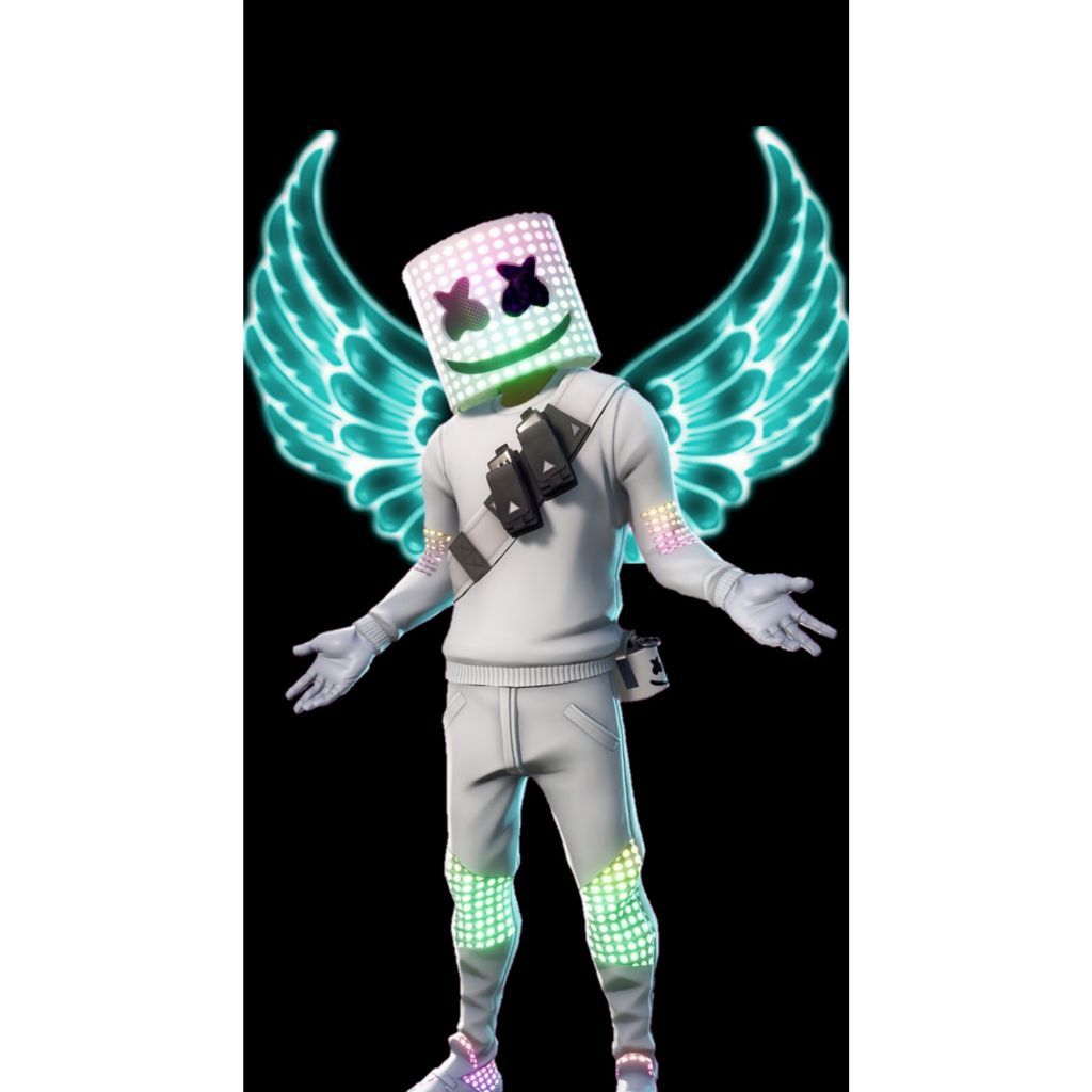1024x1024 freetoedit #wallpaper #marshmallow #fortnite - Marshmello Fortnite