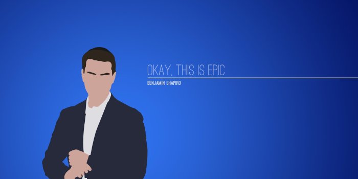 3840x2160 OC meme wallpaper : BenShapiroMemes