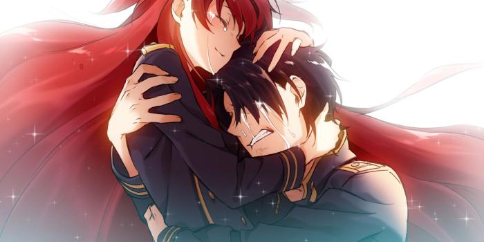 1920x1357 69+ Anime Hug Wallpapers on WallpaperPlay