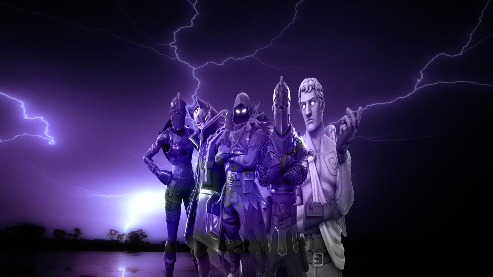 3840x2160 Fortnite Wallpaper | Red Knight,Drift,Raven,Black Knight and Angel