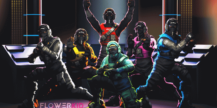 1920x1080 Mighty Morphin Reflex Rangers : FortNiteBR