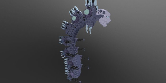 1920x1080 Elsenova (Axiom Verge) - 3D model by The Mugbearer (@themugbearer