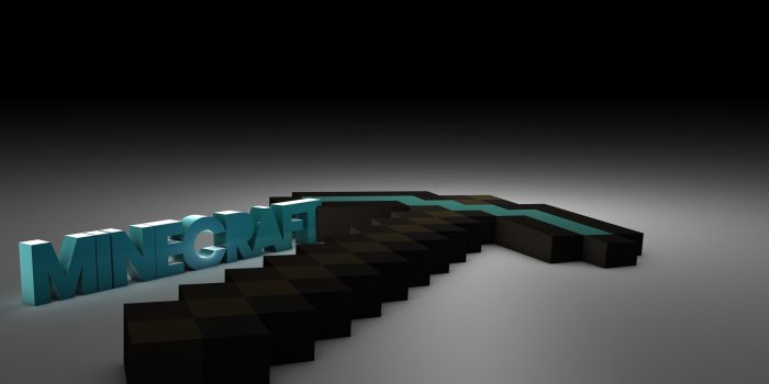 2560x1600 Minecraft 3D Logo Wallpaper ~ Other Games Wallpapers Res: 2560x1600