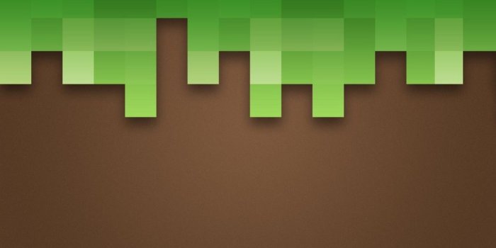 1429x804 Wallpaper : illustration, wall, text, logo, gamers, Minecraft, green