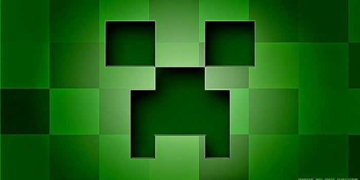 1284x668 Minecraft Creeper Background | High Definitions Wallpapers