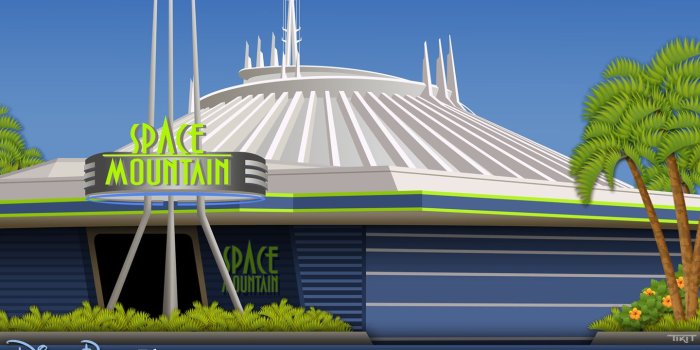 1440x900 Space Mountain at Magic Kingdom Park Desktop Wallpaper | Disney