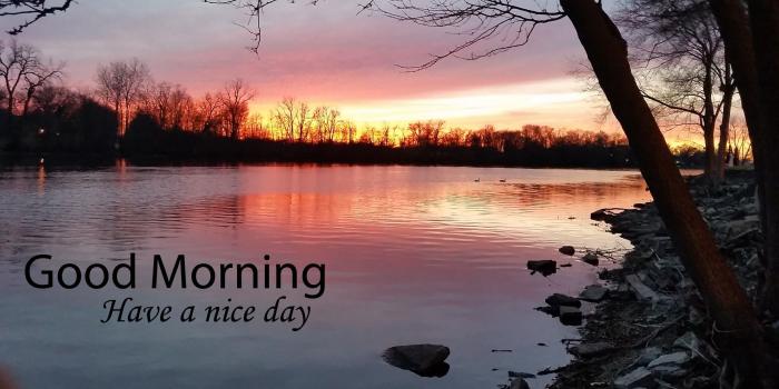 2560x1440 Beautiful Sunrise in Lake Good Morning Wallpaper New HD Wallpapers