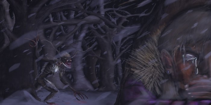 1920x1080 ArtStation - Fear of the Wendigo, Alexandre Langlois