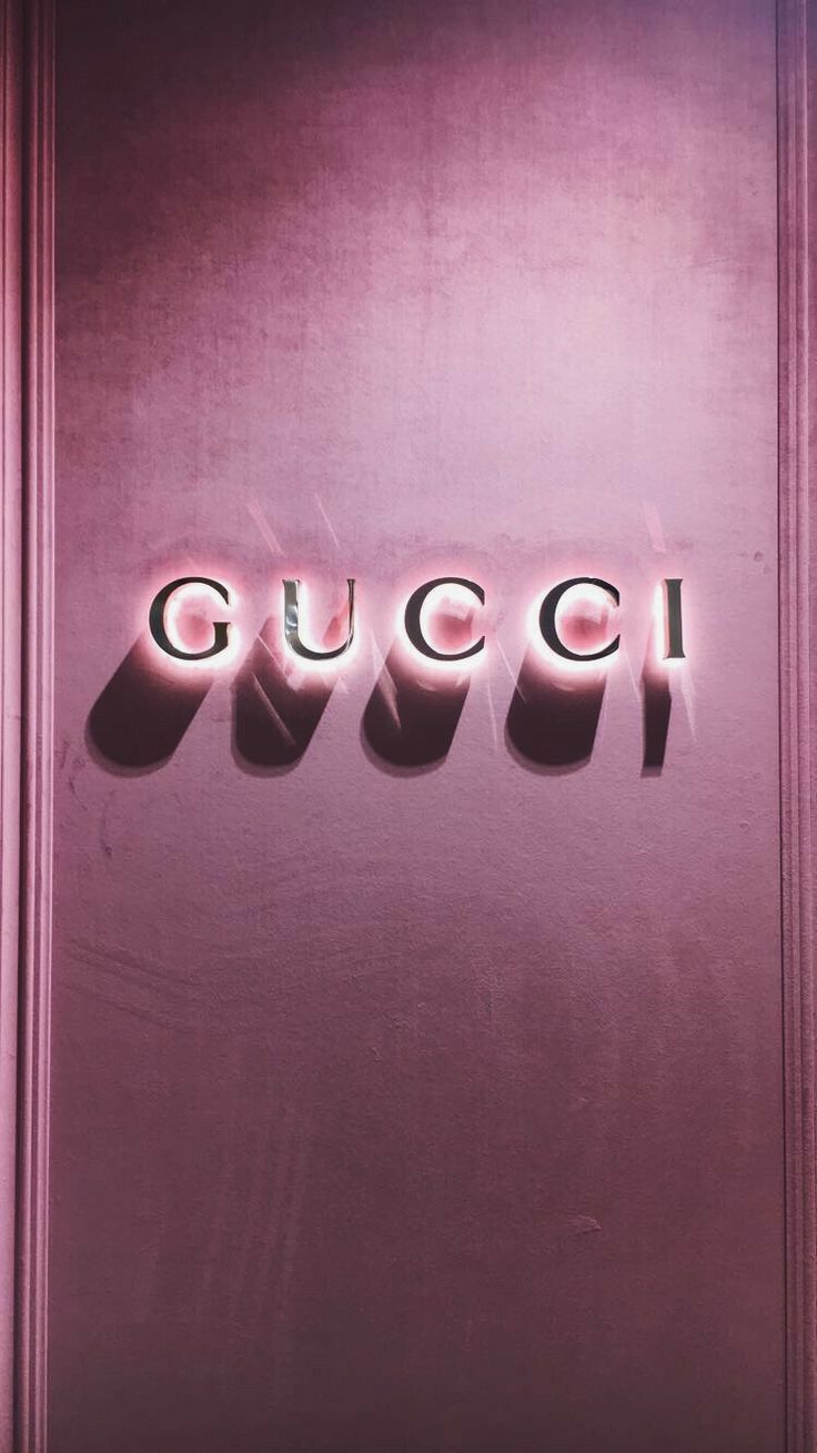 736x1309 Iphone wallpaper aesthetic tumblr Gucci background gucci love pink