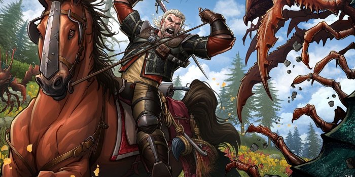 1920x1440 Wallpaper The Witcher 3: Wild Hunt, Blood and Wine, game art picture