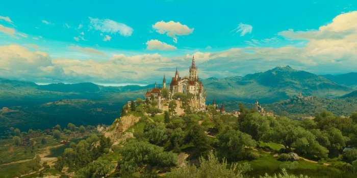 1280x720 Witcher 3 - two nights in Toussaint (4K UHD live wallpaper / time lapse)