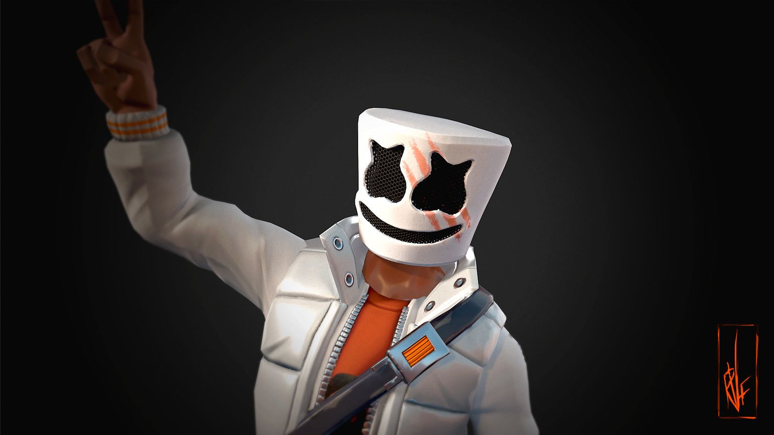 1560x876 Marshmello Fortnite skin Epic Games #4192 Wallpapers and Free Stock