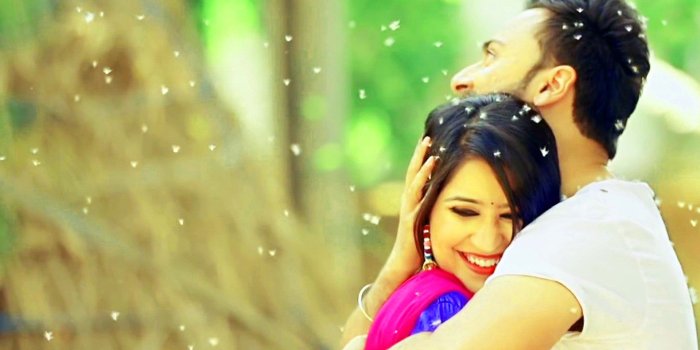 1920x1080 Sweet Cute Punjabi Wedding Lover Love Couple Photo - Download Hd