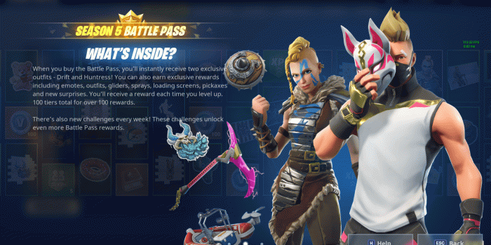 1920x1080 Fortnite Season 5 Battle Pass skins, price, details, and more - Polygon