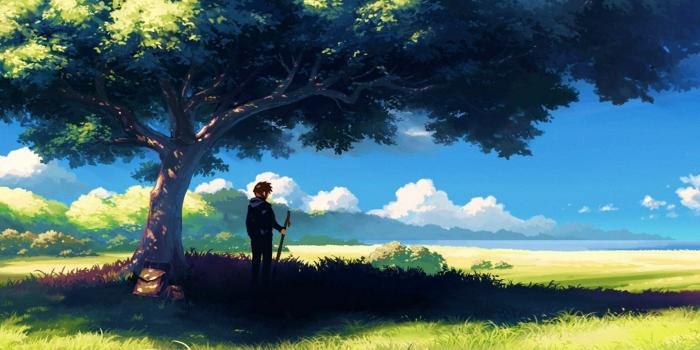 1920x1080 71+ Anime Scenery Wallpapers on WallpaperPlay