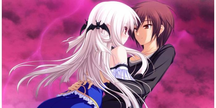 1220x695 Romantic & Emotional Couples Anime Full HD Wallpapers | HD Wallpapers