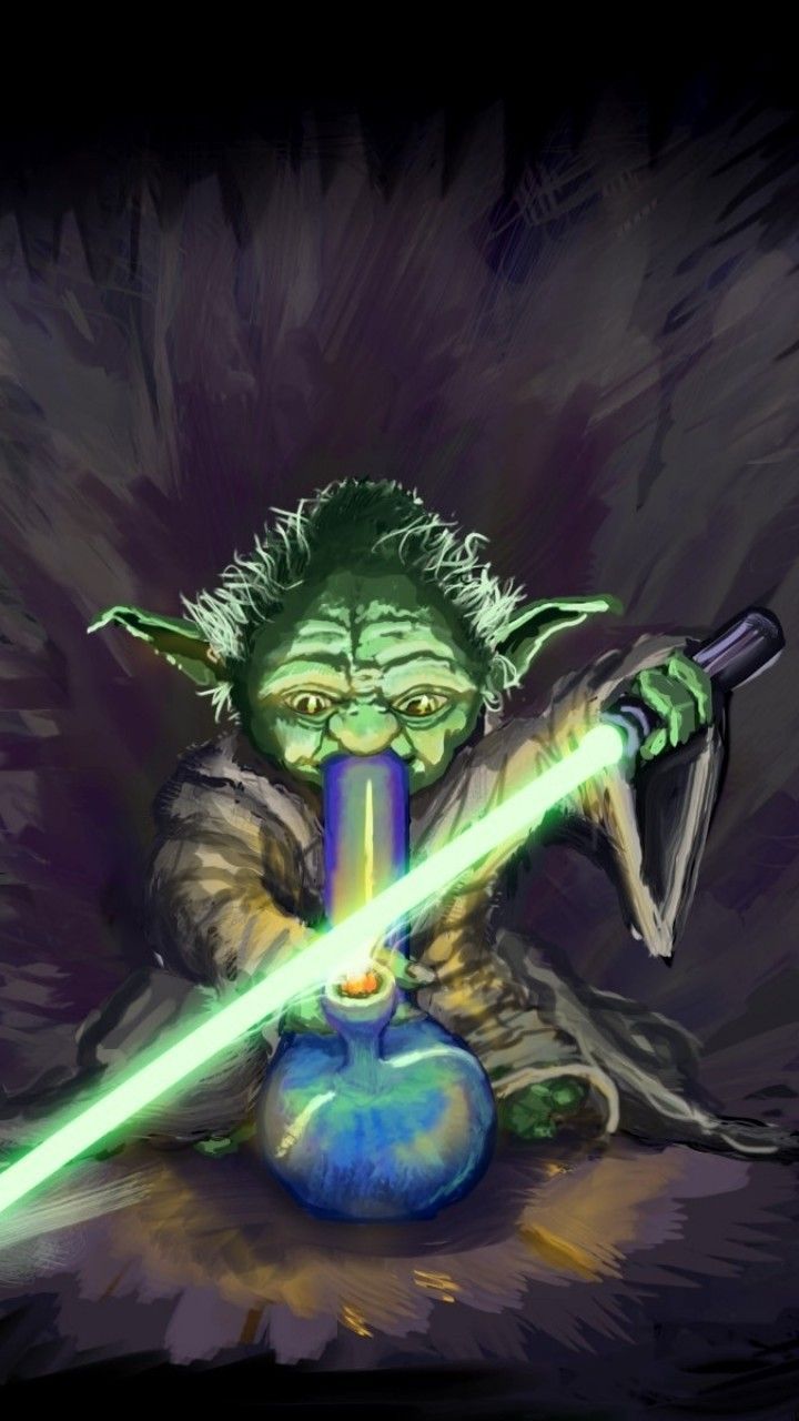 720x1280 Yoda Wallpaper | Wallpapers Weed Free... | dabs | Weed wallpaper
