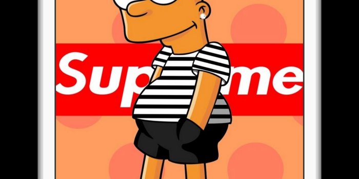 1296x2179 Bart x Supreme Wallpapers HD for Android - APK Download