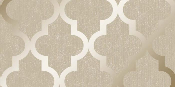 1000x1000 Camden Trellis Wallpaper Cream Gold