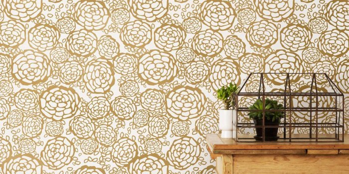 1609x2048 Petal Pusher (Gold), Roll
