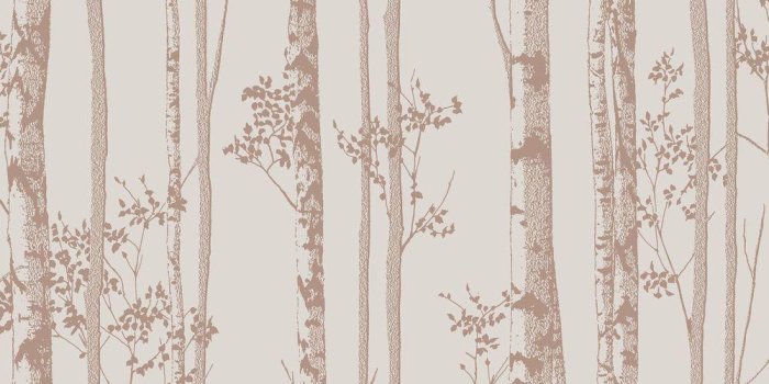 1000x1000 Pebble and Rose Gold Linden Wallpaper