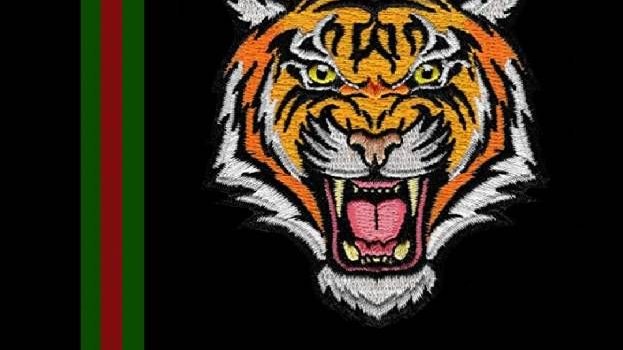 623x1280 Gucci tiger | Arts I love in 2019 | Nike wallpaper, Tiger wallpaper
