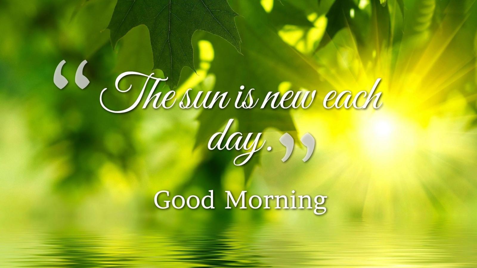 1920x1080 Beautiful Sunshine Day Good Morning Quotes Wallpaper 00220 - Baltana