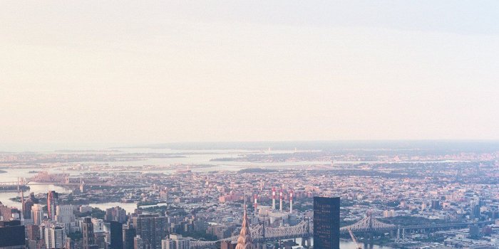 1242x2208 Jonas Nillson Newyork Flare Blue City Sky Android wallpaper