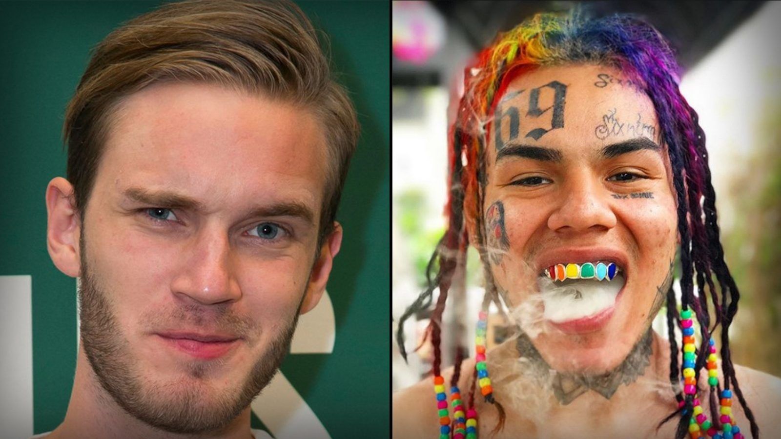 1600x900 PewDiePie has hilarious theory as to why Tekashi 6ix9ine is facing
