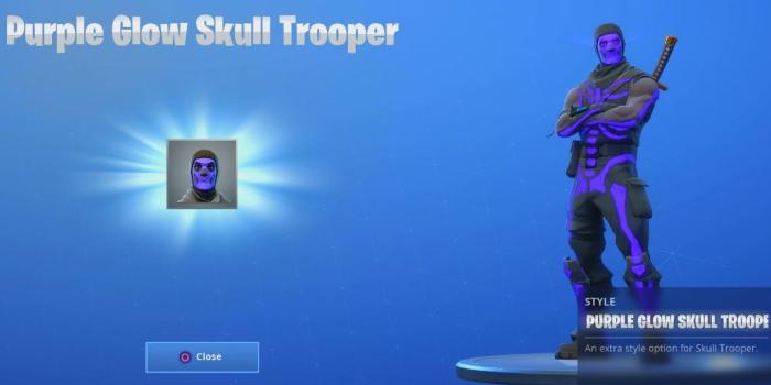1280x720 PURPLE SKULL TROOPER IN THE ITEM SHOP.. BUT ITS NOT RUINED! FORTNITE