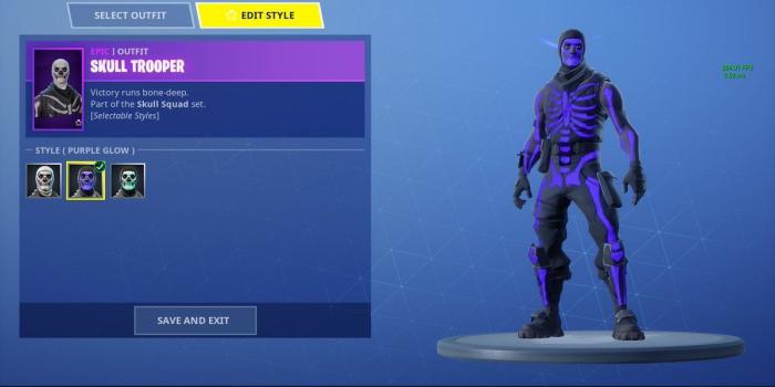 1200x675 Exclusive 'Purple Glow' variant for original Skull Trooper owners