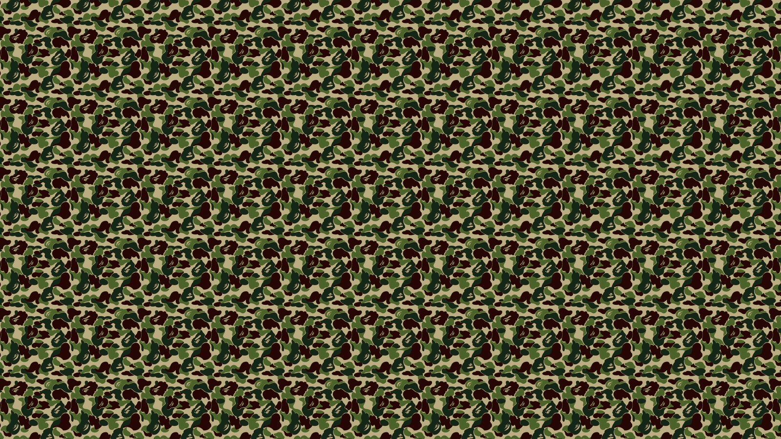 2560x1440 Army Bape Desktop Wallpaper