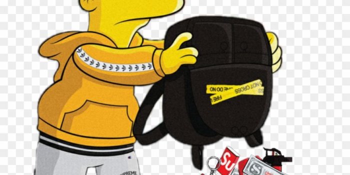 880x1170 Bart Simpson Supreme Wallpaper Download ✓ The Best HD Wallpaper