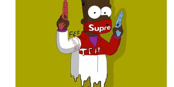 1080x1080 nazierhaynes on nigga | Simpsons art, Kaws wallpaper, Supreme