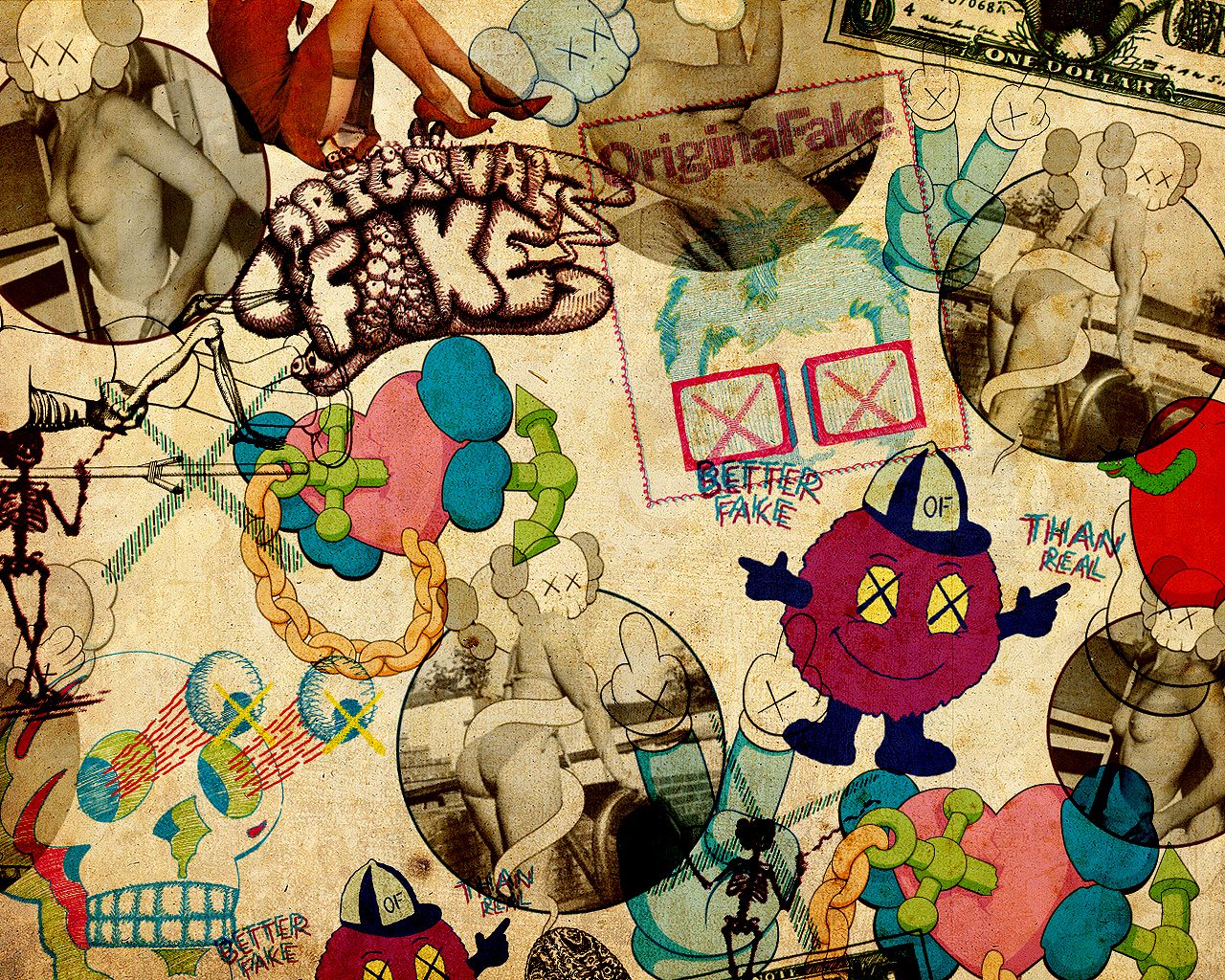 1280x1024 48+] KAWS HD Wallpaper on WallpaperSafari