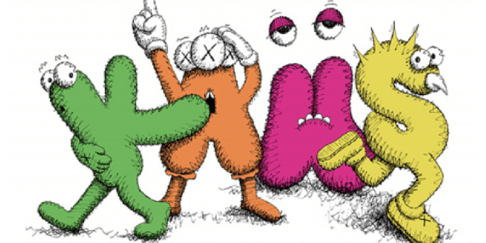 1000x1000 Collection of free Kaws drawing style. Download on UI Ex