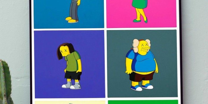 794x1090 The KIMPSONS * Kaws Art * The Simpsons Poster * Kaws Print * Kaws Poster *  Kaws Wall Art * Kaws Art Print * Simpsons Wall Art *